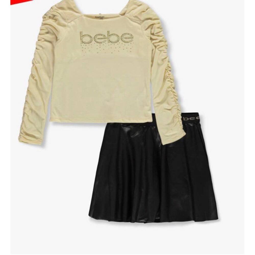 new bebe girls outwear set